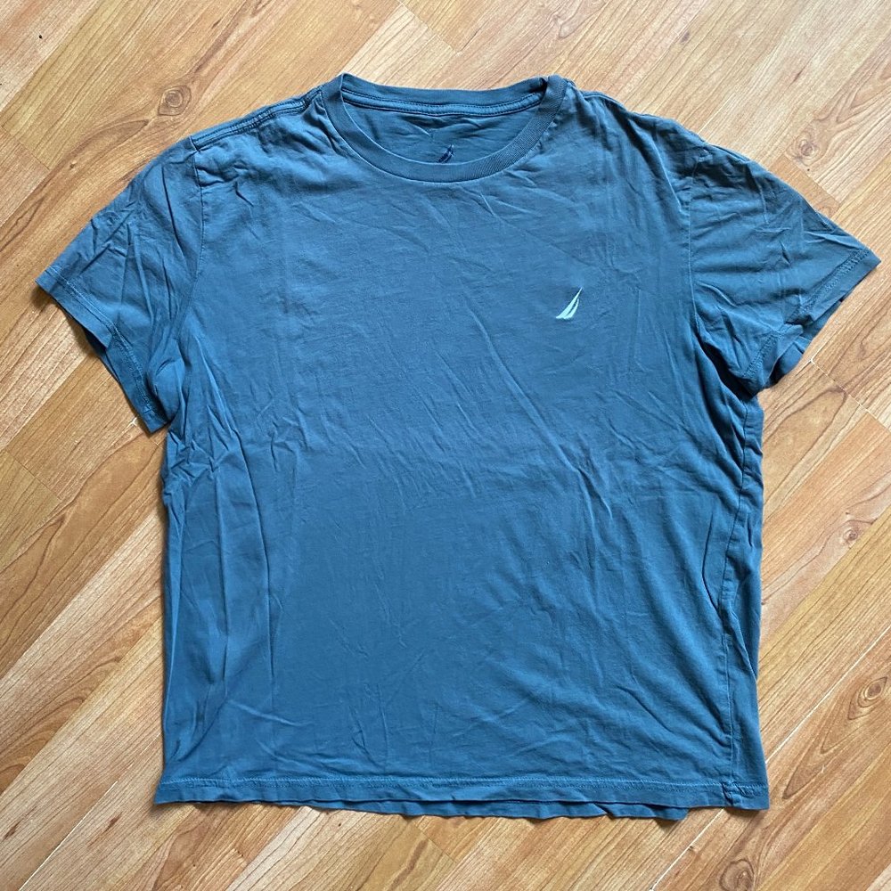 Grey Nautica Short Sleeve T-shirt sz S